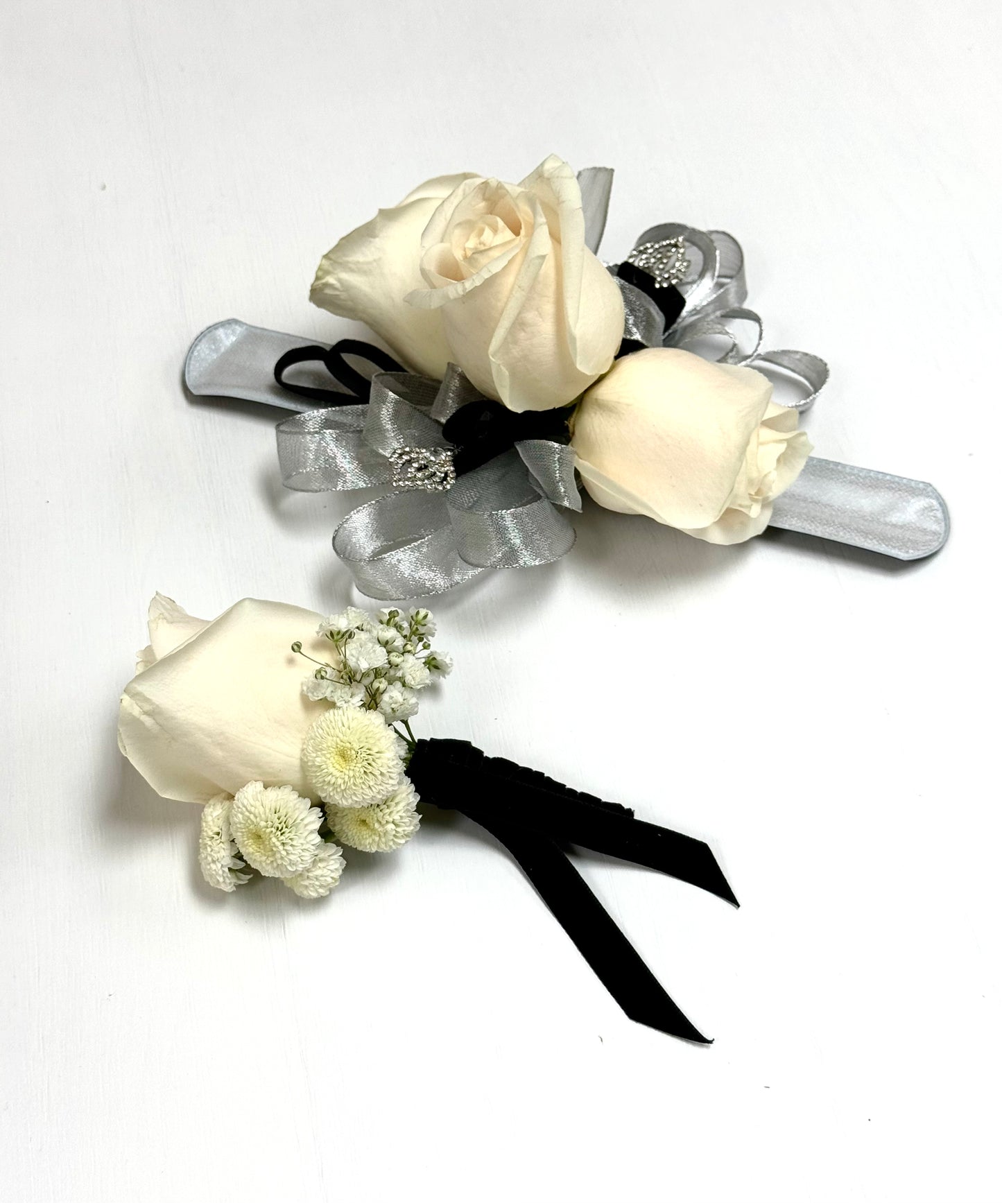 Corsage & Boutonniere Set